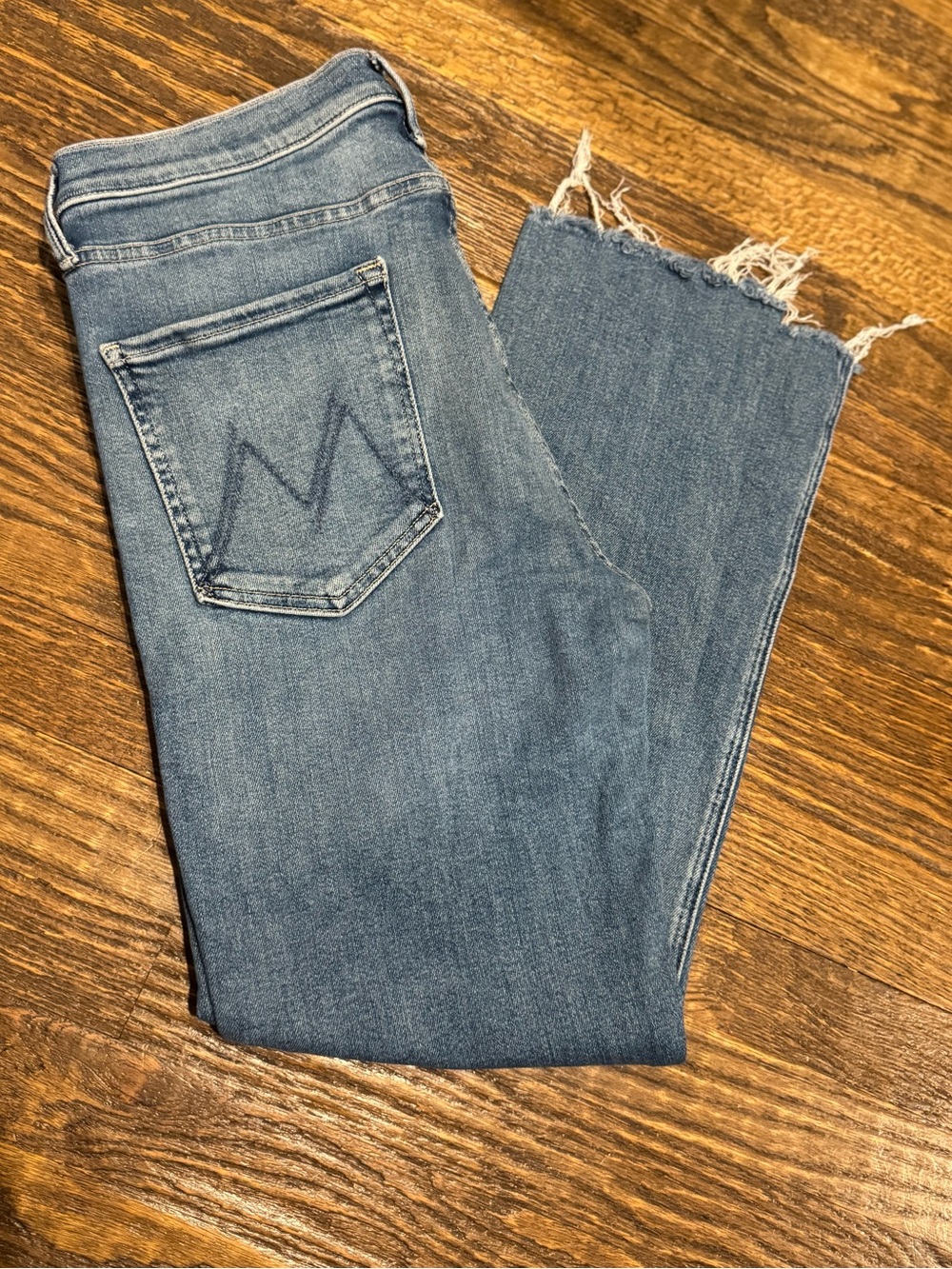 MOTHER The Mid Rise Dazzler Ankle Jeans – Cliffside Wash | Size 34